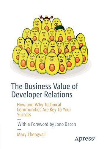 Book cover for The Business Value of Developer Relations