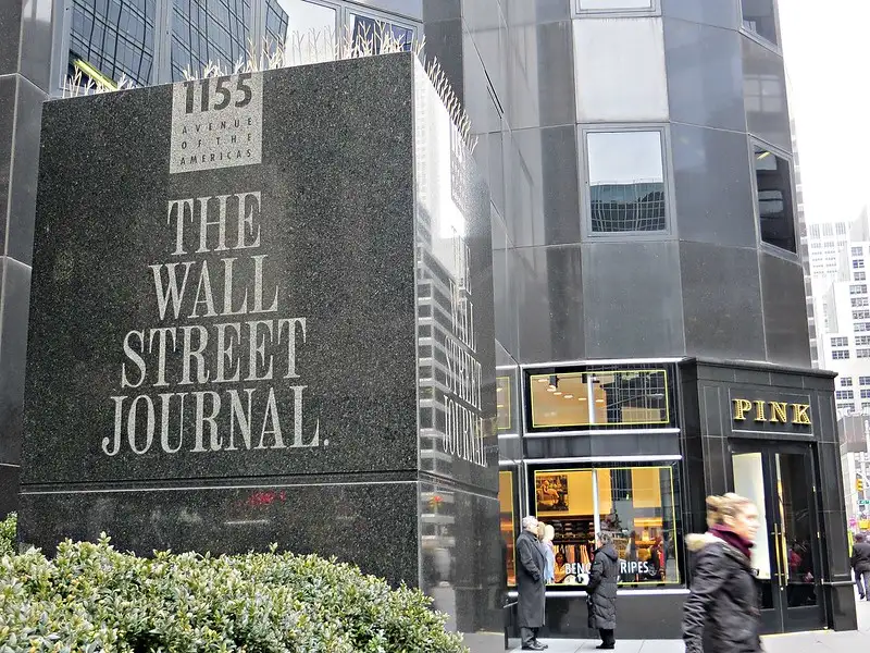 The WSJ&#x27;s office in NYC